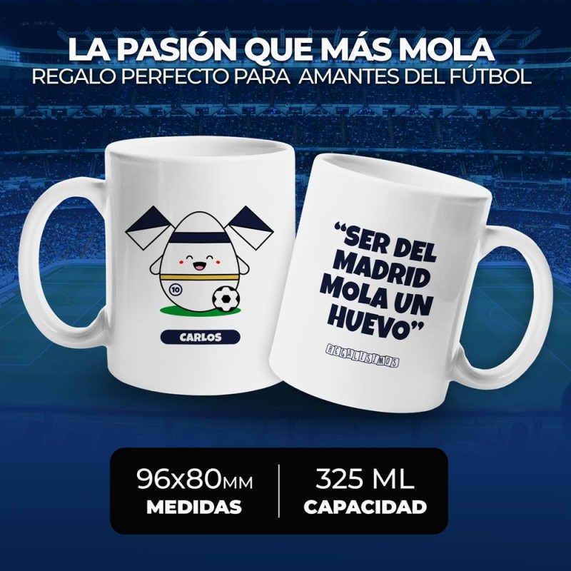 Taza Ser del Madrid Mola un Huevo - Imagen 4