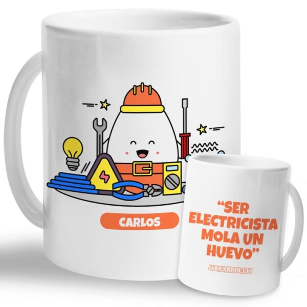 Taza Ser Electricista Mola un Huevo