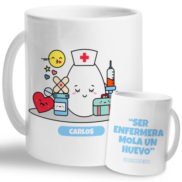 Taza Ser Enfermera Mola un Huevo