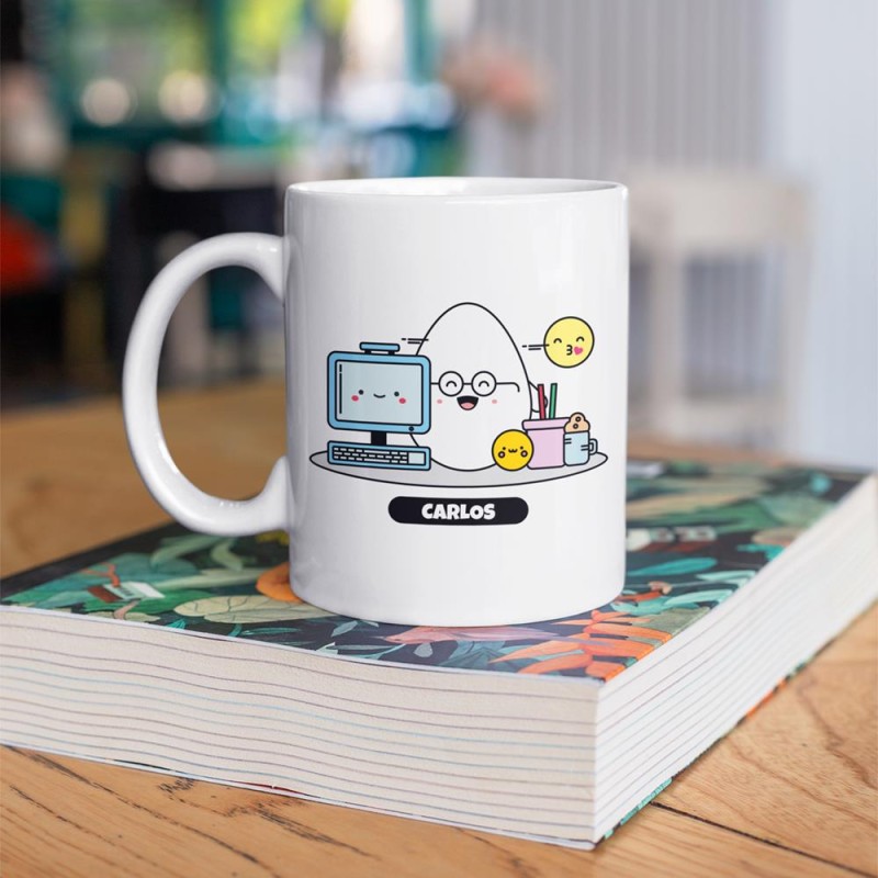 Taza Ser Informático Mola un Huevo - Imagen 2