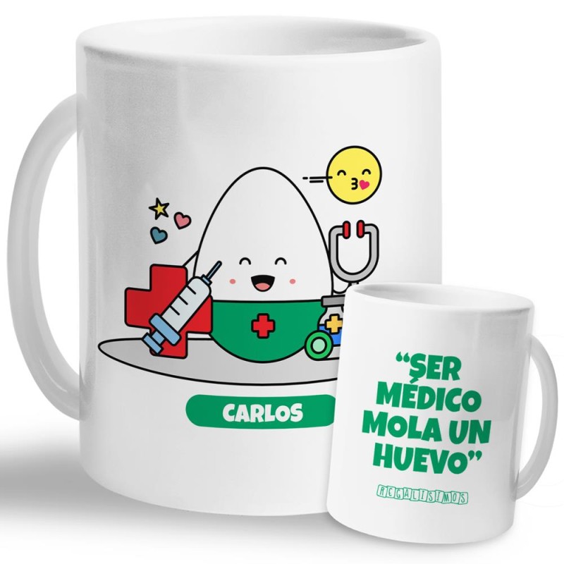 Taza Ser Médico Mola un Huevo