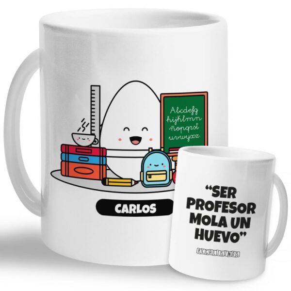 Taza Ser Profesor Mola un Huevo