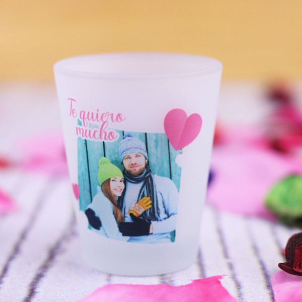 Vaso de Chupito Personalizado para Parejas